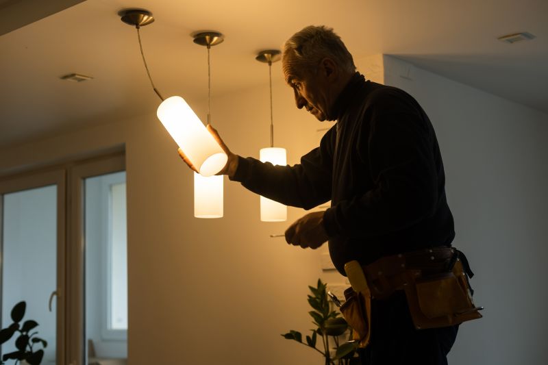 Ceiling Light Wiring in Alpharetta, GA